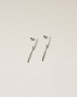 ELLIPSE TREE PIERCED EARRINGS Ⅰ - PURE SILVER 999