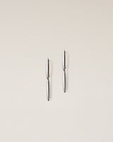 ELLIPSE TREE PIERCED EARRINGS Ⅰ - PURE SILVER 999