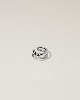 CROSS EAR CUFF Ⅰ - PURE SILVER 999