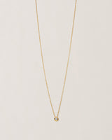 MOISSANITE LIGHT ROUND PENDANT - K24P