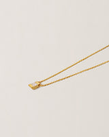 MOISSANITE LIGHT SQUARE PENDANT - K24P