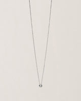 MOISSANITE LIGHT ROUND PENDANT - PURE SILVER 999