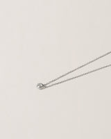 MOISSANITE LIGHT ROUND PENDANT - PURE SILVER 999