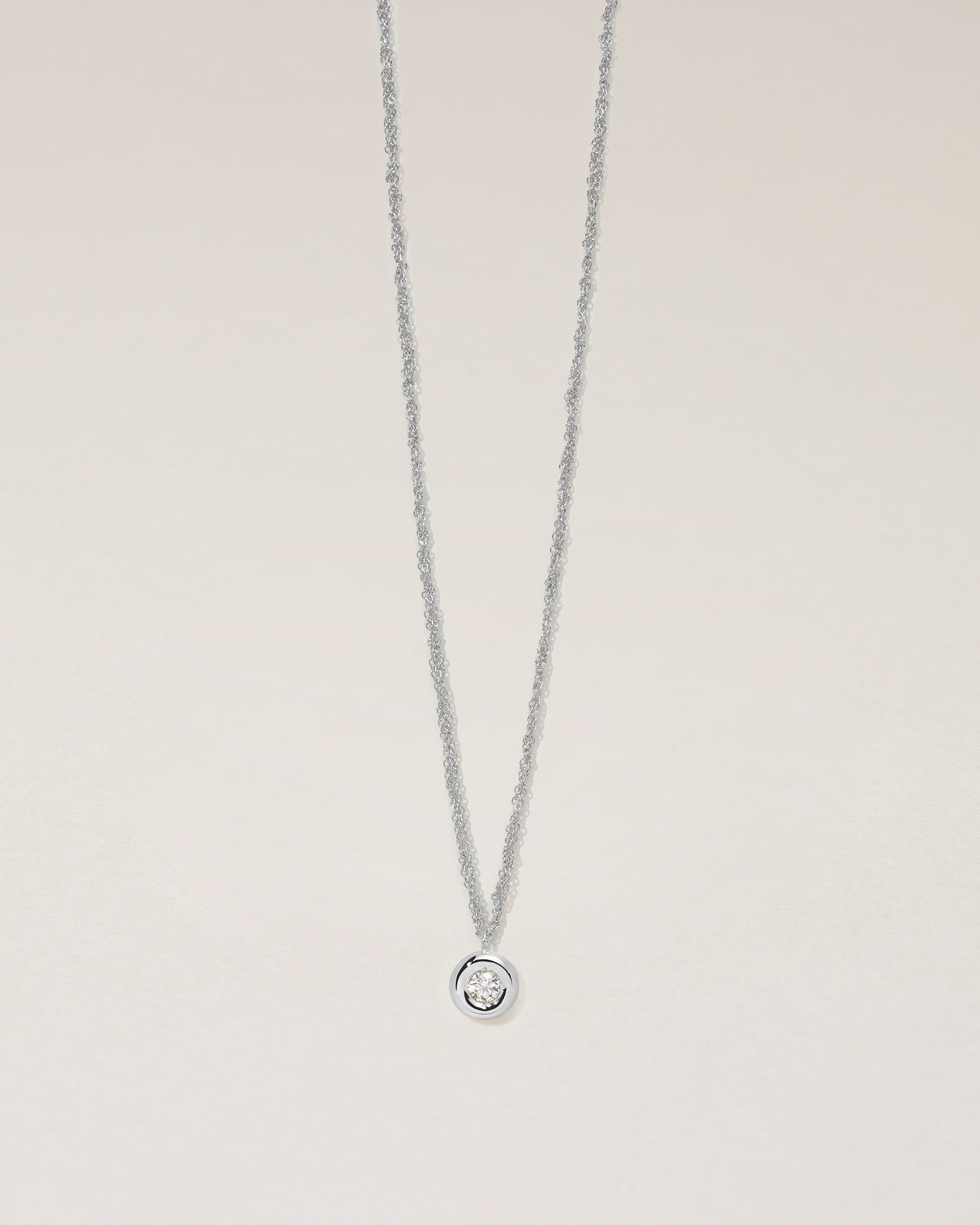 CIRCLE PENDANT Ⅰ - PURE SILVER 999 – SARARTH