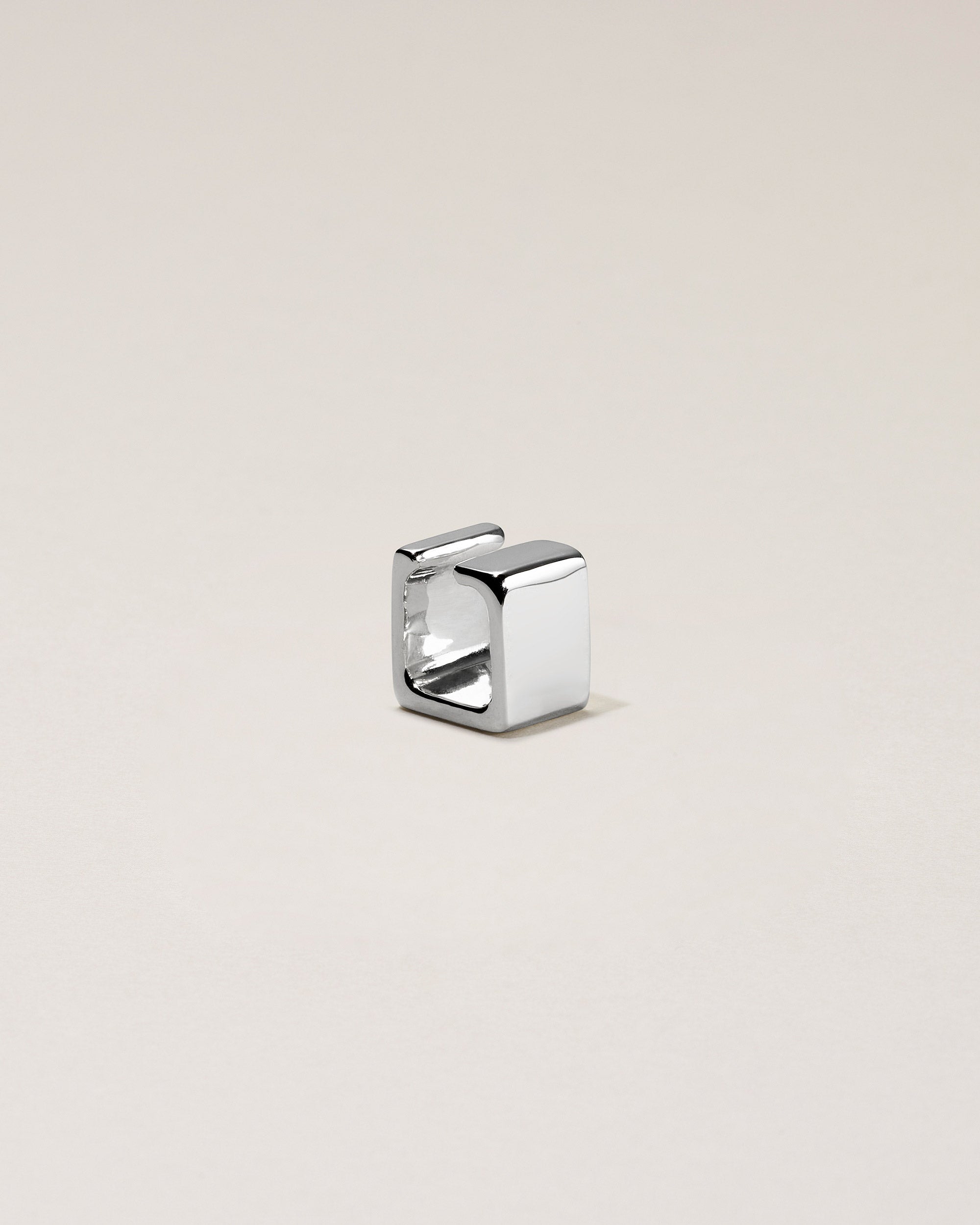 クロ シルバー(W) ハーフ パヴェ EarCuff Silver Ear Cuff -Tsuchime 004- シルバー イヤーカフ – yuzen