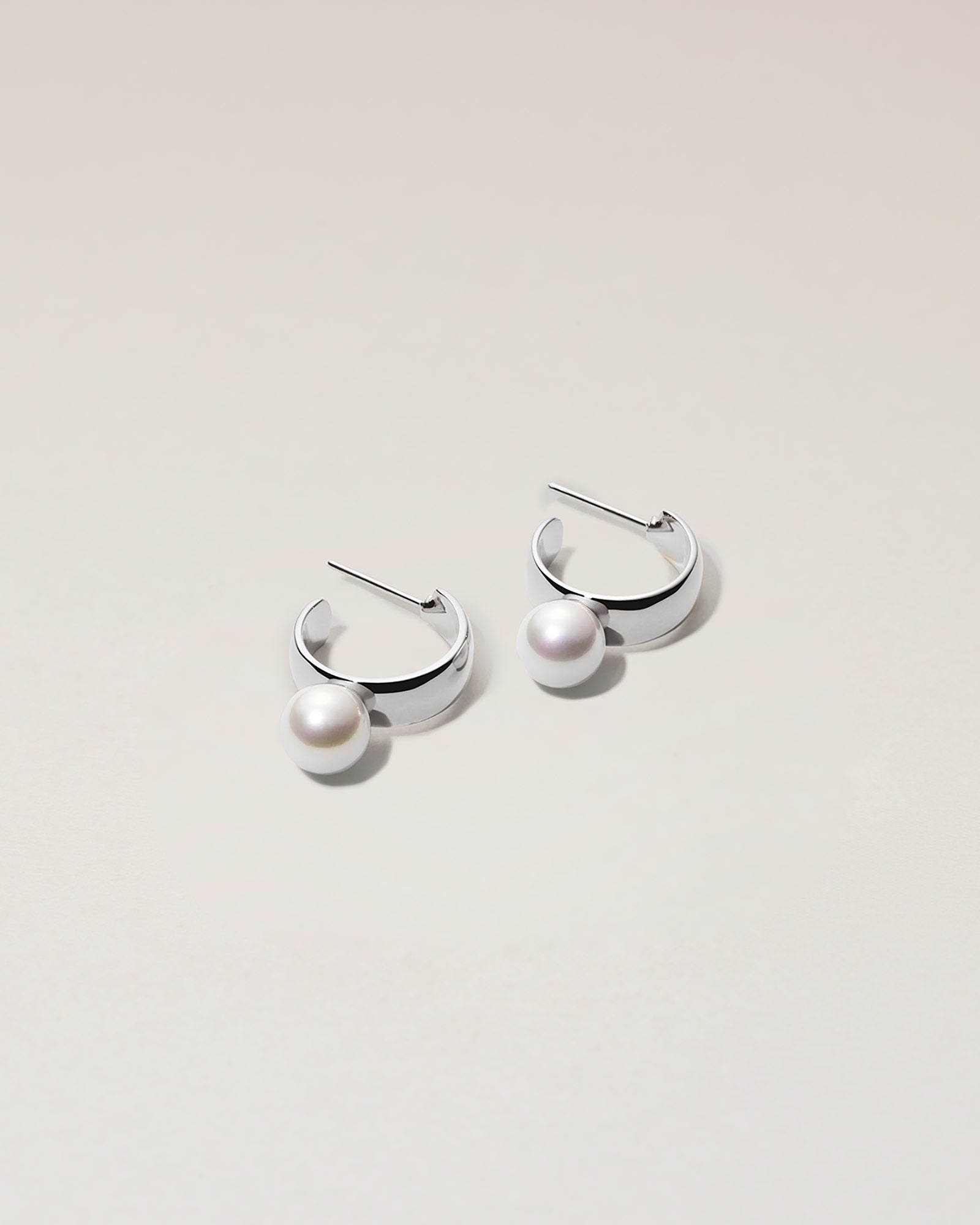 HOOP PIERCED EARRINGS - PURE SILVER 999 – SARARTH