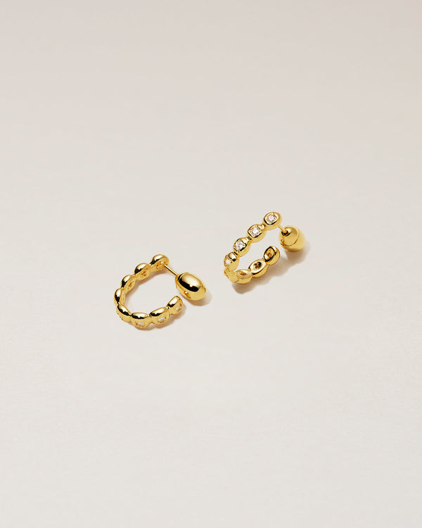 HOOP PIERCED EARRINGS - K24P