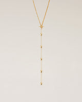 SEED LARIAT NECKLACE - K24P