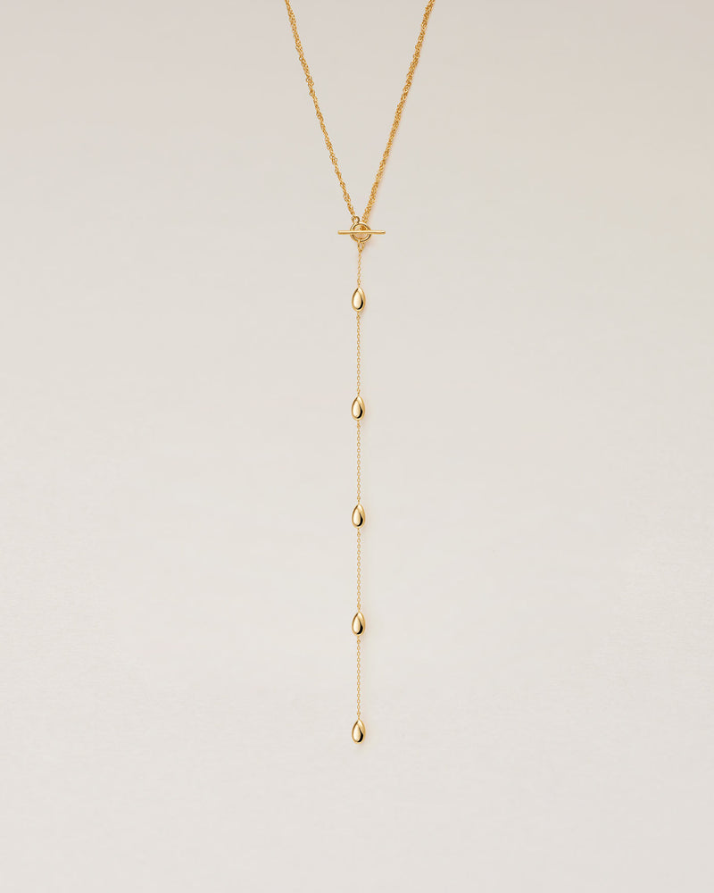 SEED LARIAT NECKLACE - K24P