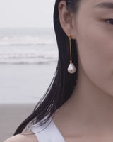 SWING PIERCED EARRINGS Ⅱ - K24P