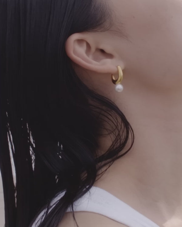 HOOP PIERCED EARRINGS Ⅱ - K24P