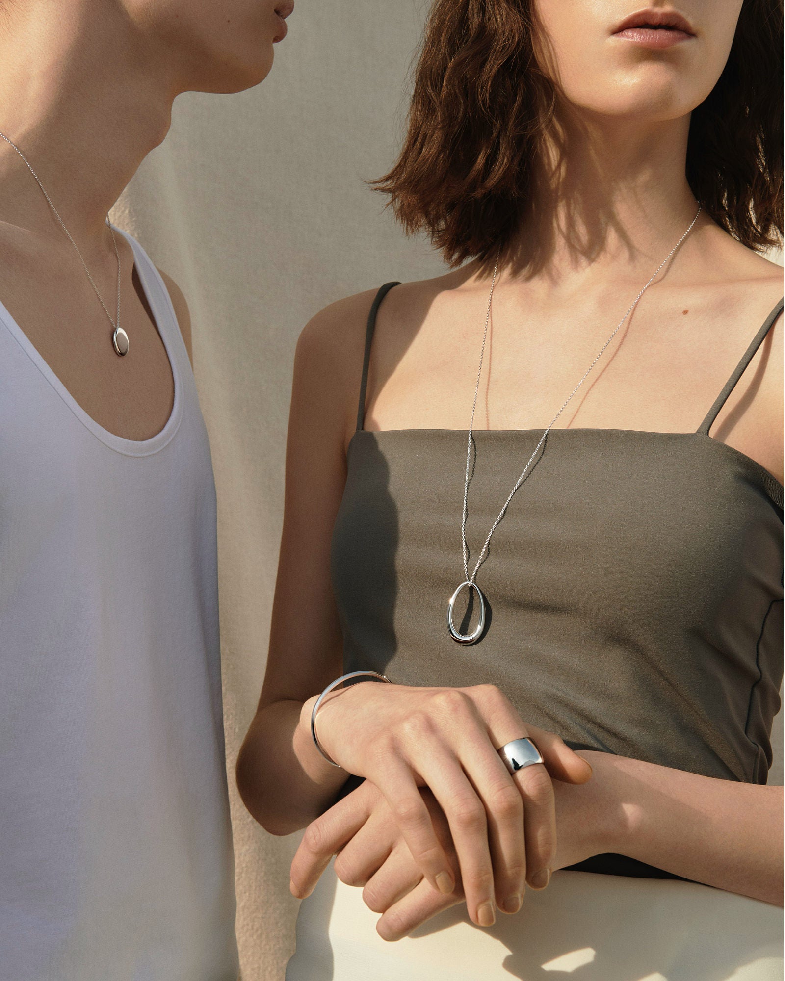 O LONG PENDANT - PURE SILVER 999 – SARARTH