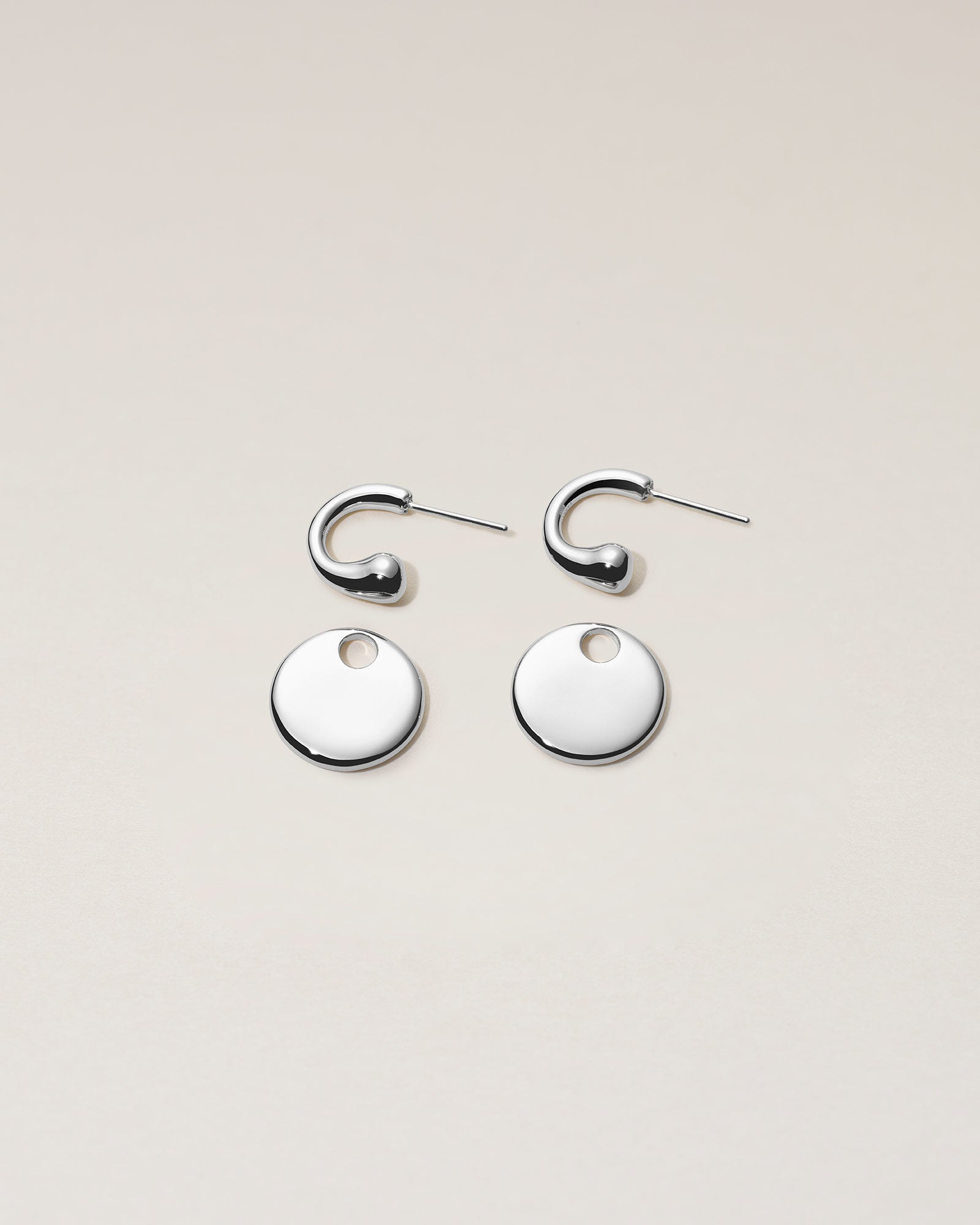 DROP PIERCED EARRINGS - PURE SILVER 999 – SARARTH