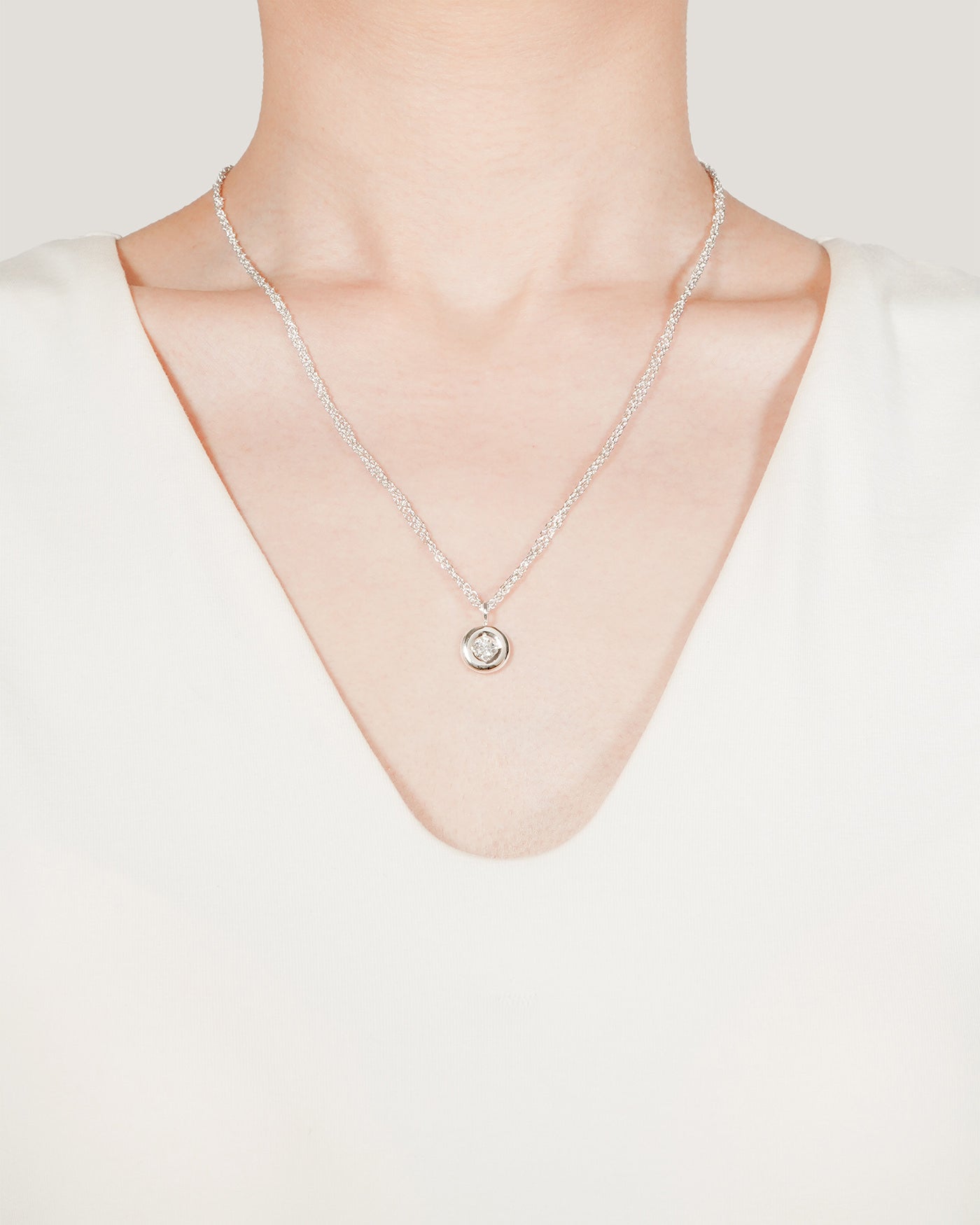サラース SARARTH PENDANT I PURE SILVER 999 CIRCLE PENDANT Ⅰ - PURE SILVER 999 – SARARTH