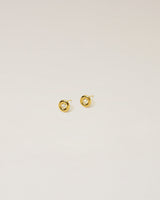 CIRCLE PIERCED EARRINGS - K24P