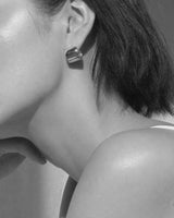 HOOP PIERCED EARRINGS Ⅰ - PURE SILVER 999