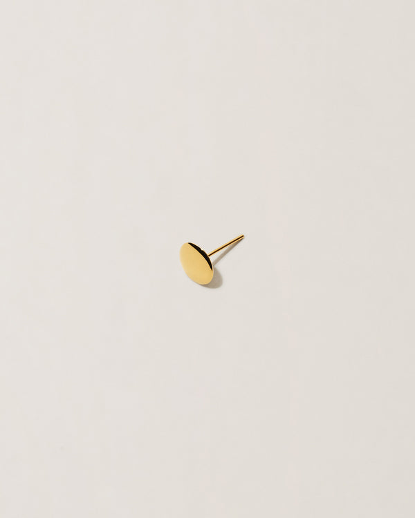 COIN STUD PIERCED EARRING - K24P
