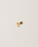 COIN STUD PIERCED EARRING - K24P