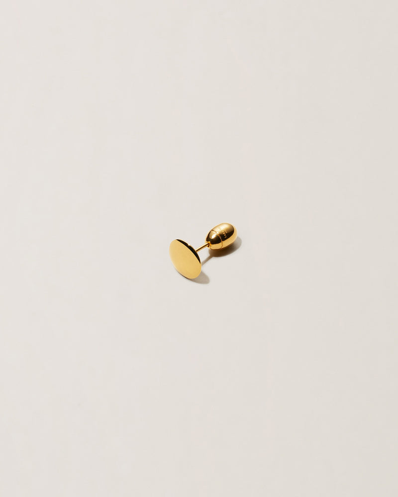 COIN STUD PIERCED EARRING - K24P