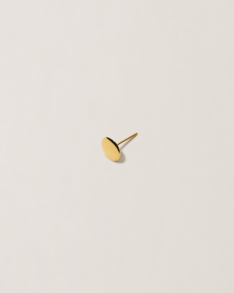 COIN STUD PIERCED EARRING - K24P