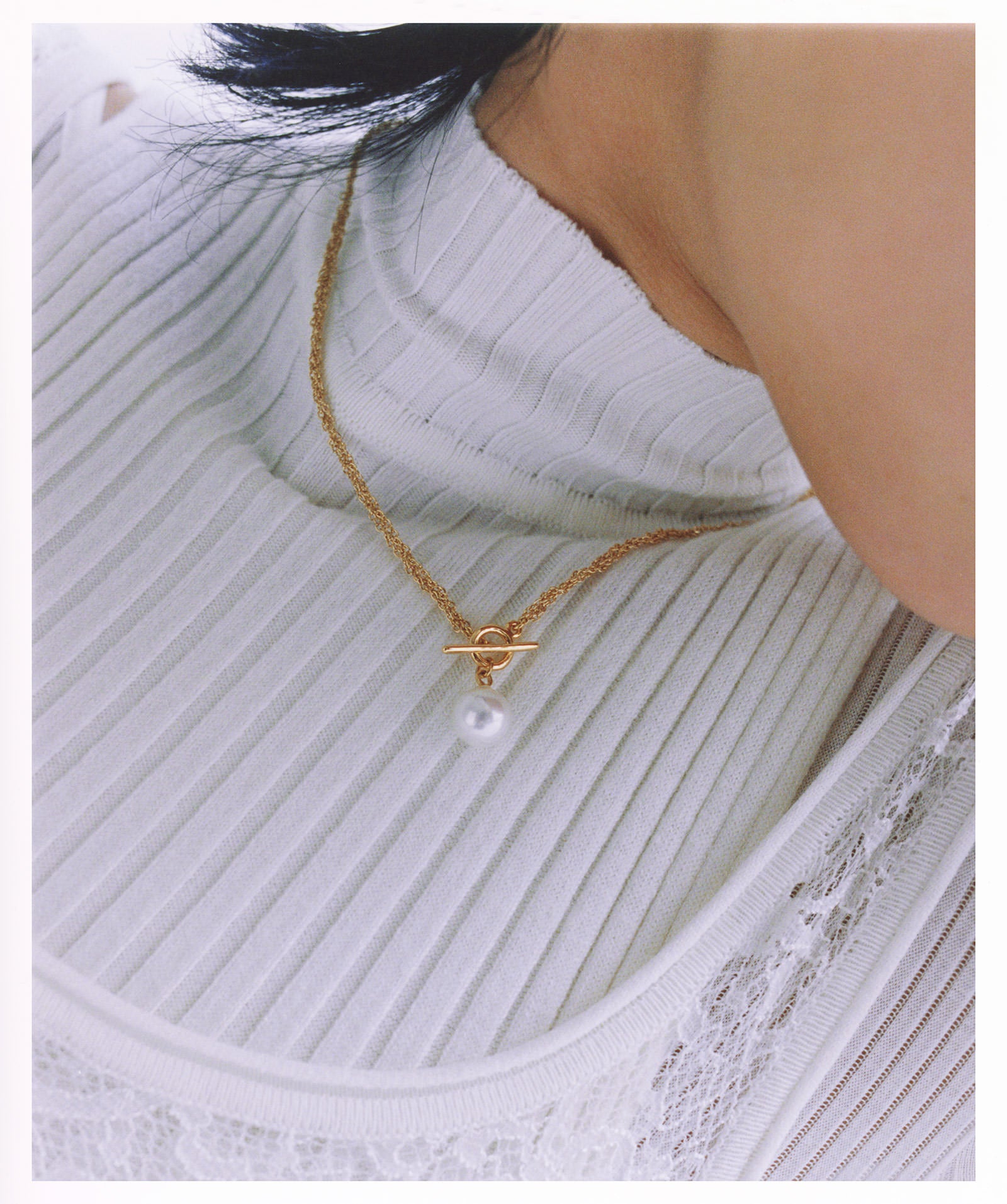 SARARTH サラース VEGAN PEARL PENDANT Ⅰ K24P