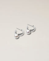 HOOP PIERCED EARRINGS - PURE SILVER 999