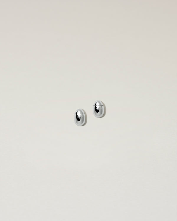 EGG EARRING BACKS - PURE SILVER 999