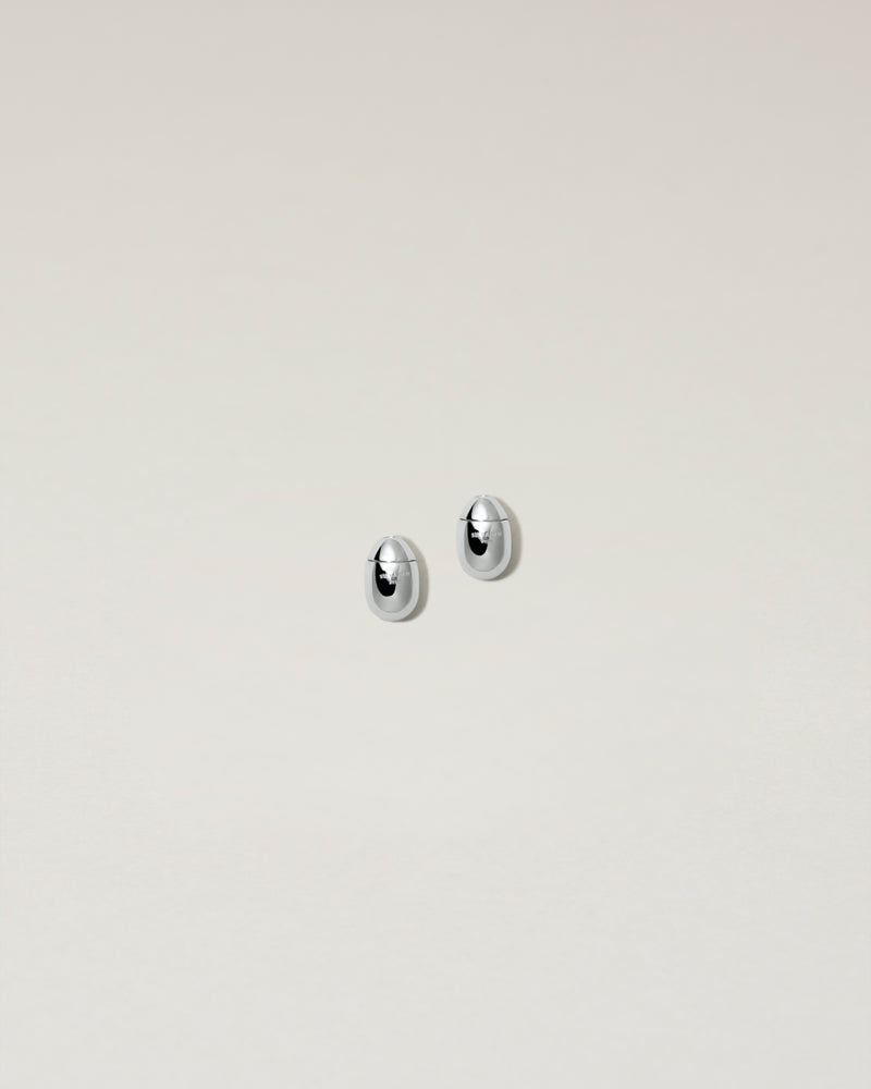 EGG EARRING BACKS - PURE SILVER 999