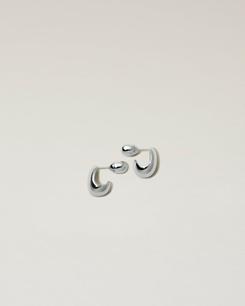 EGG EARRING BACKS - PURE SILVER 999