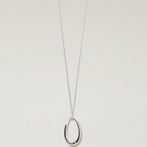 O LONG PENDANT - PURE SILVER 999 – SARARTH