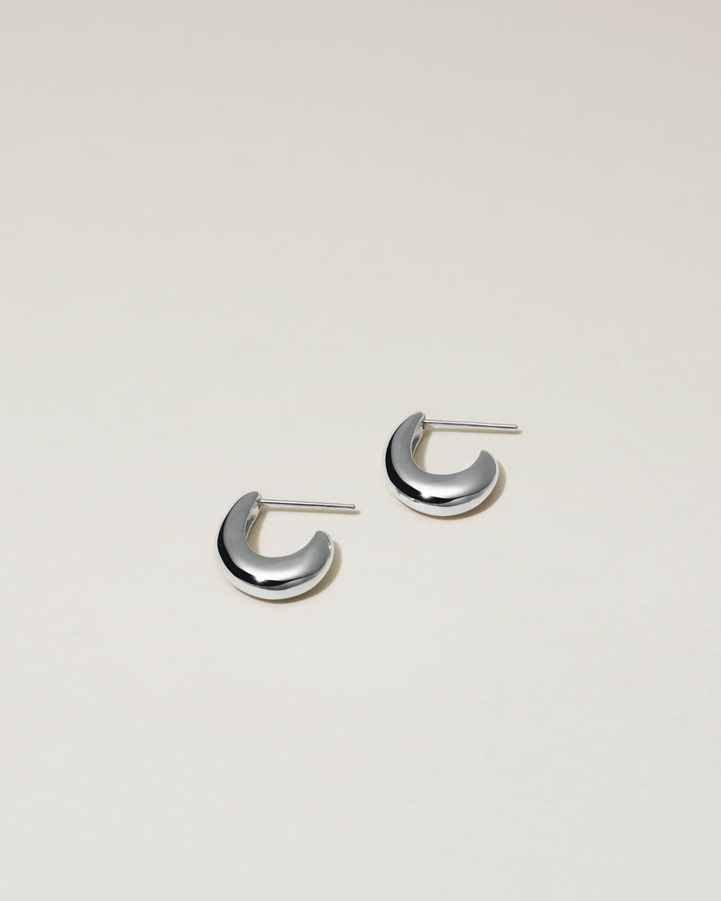 O PIERCED EARRINGS Ⅰ - PURE SILVER 999