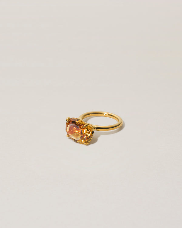 CITRINE OVAL RING - K24P
