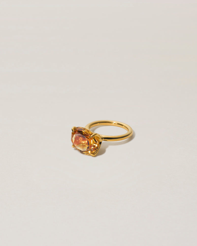 CITRINE OVAL RING - K24P