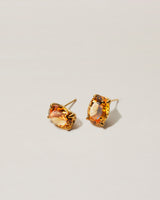 CITRINE PIERCED EARRINGS - K24P