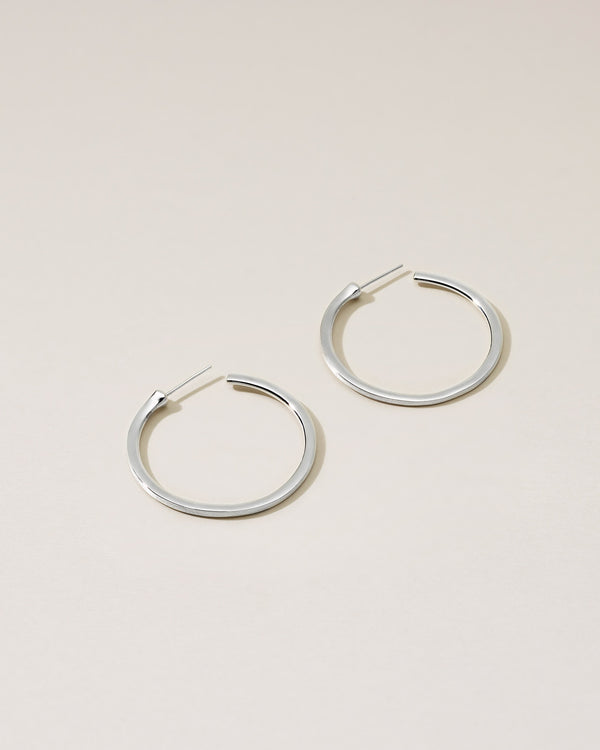 PIERCED EARRINGS Ⅲ - PURE SILVER 999